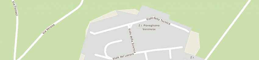 Mappa della impresa gitiesse carpenterie srl a POVEGLIANO VERONESE