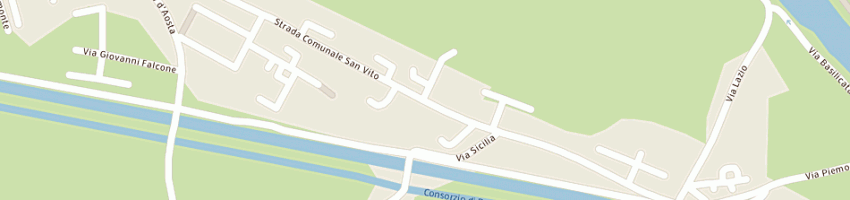 Mappa della impresa scuola materna il fiore a BUSSOLENGO