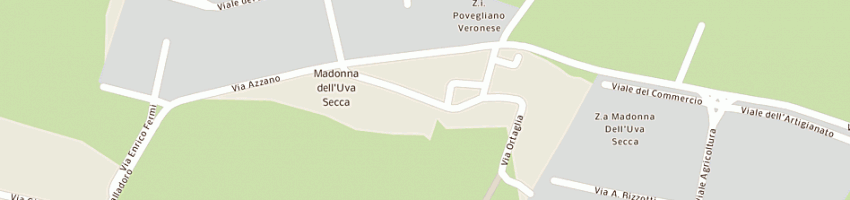 Mappa della impresa santuario madonna dell'uva secca a POVEGLIANO VERONESE