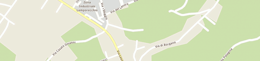 Mappa della impresa semico srl a LAMPORECCHIO