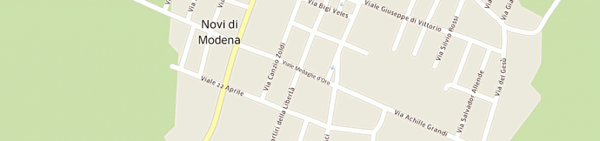 Mappa della impresa casalinghi mora di fiorini fiorella a NOVI DI MODENA