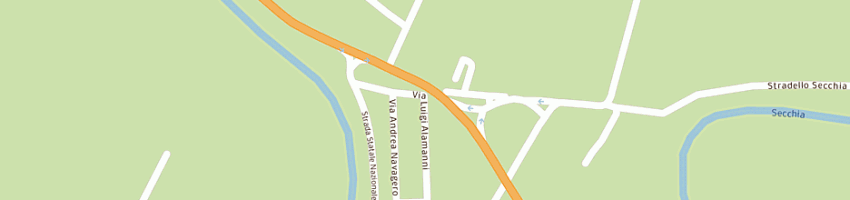 Mappa della impresa sacchettificio gp di guandalini r e c (sas) a MODENA