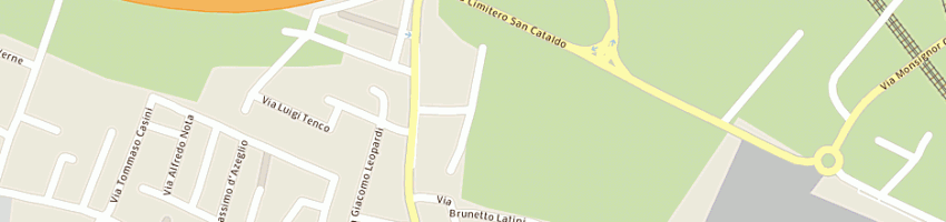 Mappa della impresa salati giancarlo a MODENA