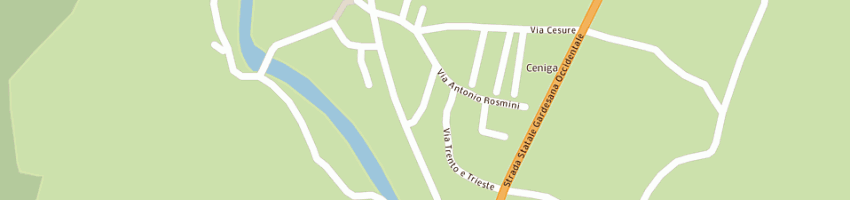 Mappa della impresa adige costruzioni srl a DRO