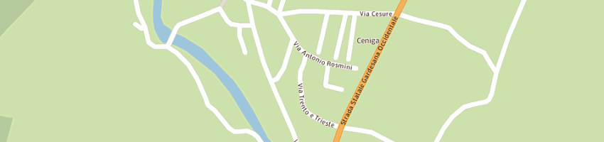 Mappa della impresa caumo sergio a DRO