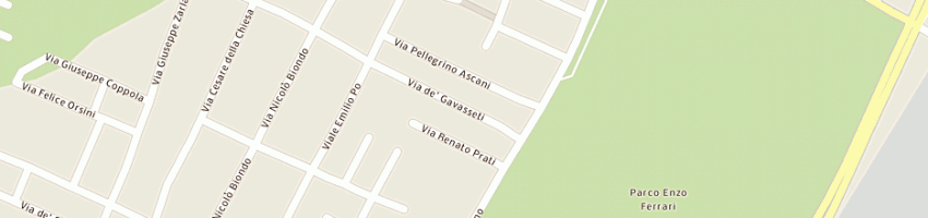 Mappa della impresa pasticceria due esse srl a MODENA