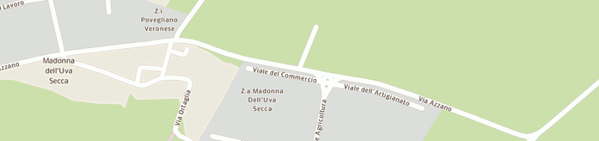 Mappa della impresa dal santo flli snc di dal santo francesco e flavio a POVEGLIANO VERONESE