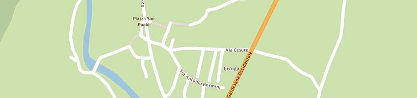 Mappa della impresa vega sas a DRO