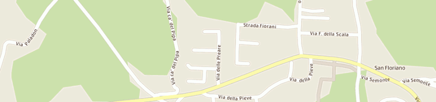 Mappa della impresa centro studi acqua amica di giletto manuela a SAN PIETRO IN CARIANO