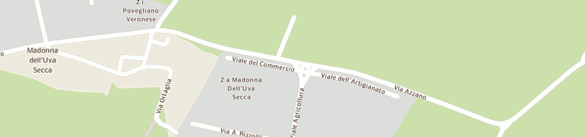 Mappa della impresa la sirenetta srl a POVEGLIANO VERONESE