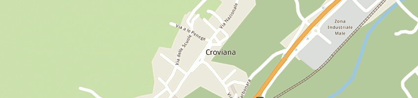 Mappa della impresa scuola materna a CROVIANA