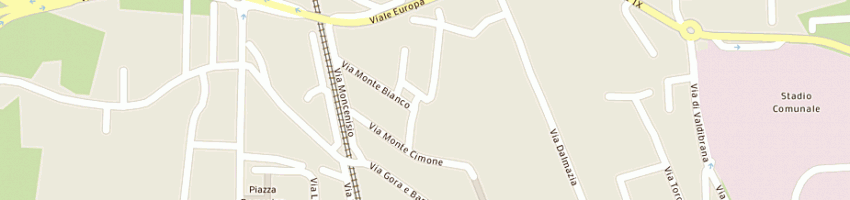 Mappa della impresa calvani antonio a PISTOIA