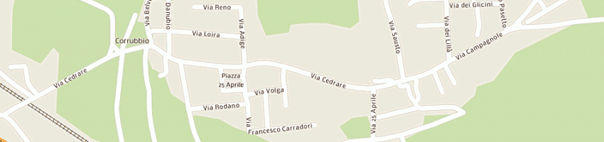 Mappa della impresa righetti gualtiero a SAN PIETRO IN CARIANO