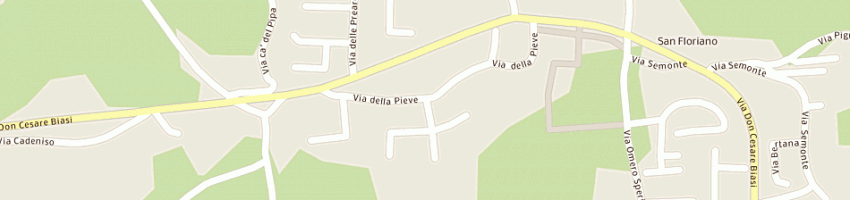 Mappa della impresa sama frutta a SAN PIETRO IN CARIANO