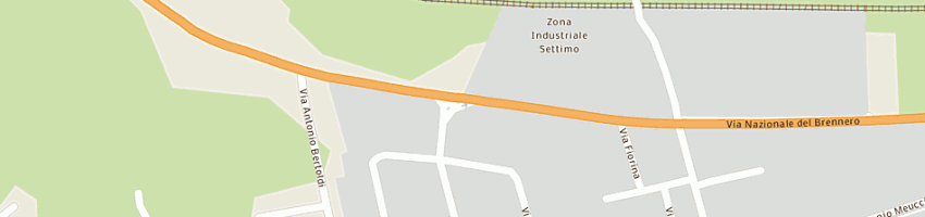 Mappa della impresa delta eng di peduzzi giuliano a PESCANTINA