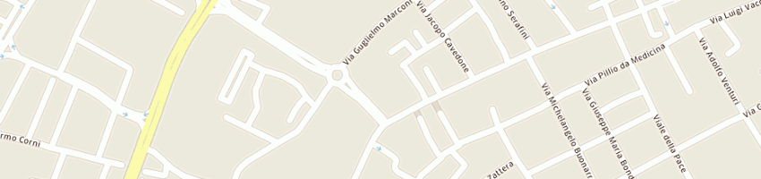 Mappa della impresa ristorante la gola a MODENA