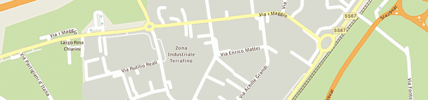 Mappa della impresa ste srl societa' trasporti espressi a EMPOLI