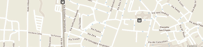Mappa della impresa scuola taglio e confezioni a PISTOIA