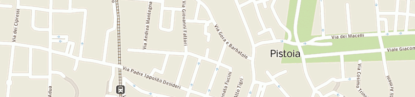 Mappa della impresa martini nilo a PISTOIA