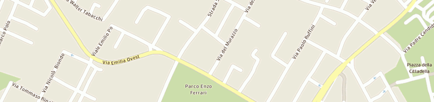 Mappa della impresa d piu' discount - dial srl a MODENA