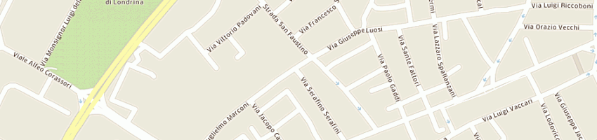 Mappa della impresa giberti silvio a MODENA