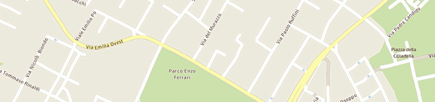 Mappa della impresa tecnoricambi srl a MODENA