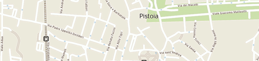 Mappa della impresa diana sport due di andrea lotti e c sas a PISTOIA