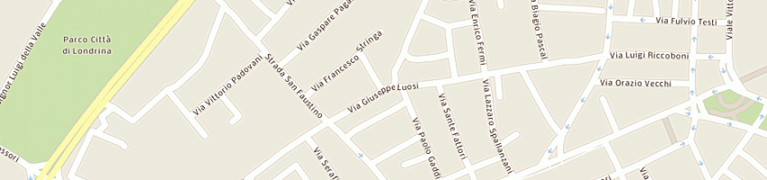 Mappa della impresa calabrese a MODENA