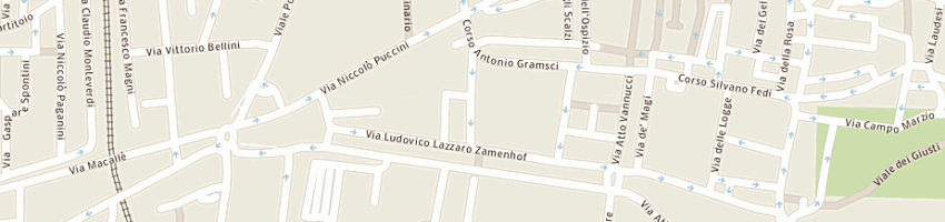 Mappa della impresa ritorcitura sagostino di spampani romano e c snc a PISTOIA