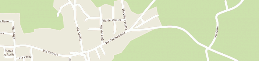 Mappa della impresa sama frutta (srl) a SAN PIETRO IN CARIANO
