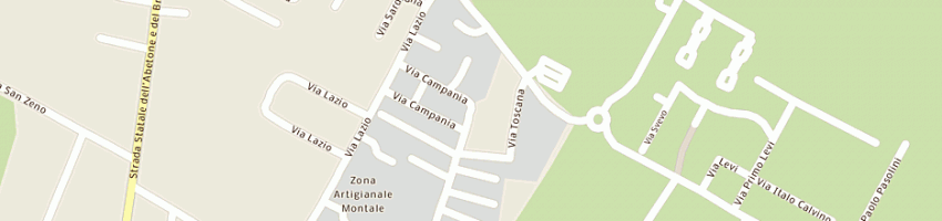 Mappa della impresa fita sas a MONTALE