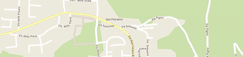 Mappa della impresa caneva carlo a SAN PIETRO IN CARIANO