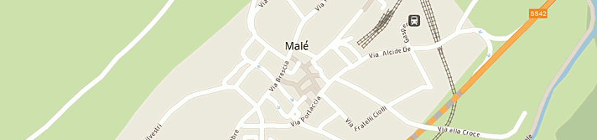 Mappa della impresa cristoforetti francesco a MALE 