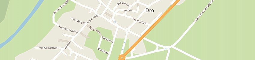 Mappa della impresa sarca inerti srl a DRO