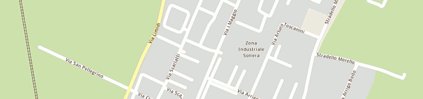 Mappa della impresa lag spa a MODENA
