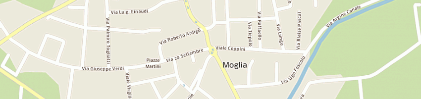 Mappa della impresa duomo assicurazioni moglia di sala arrigo e c sas a MOGLIA