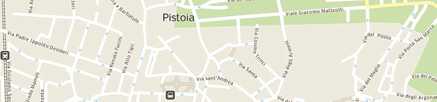 Mappa della impresa studio ianus di bottaini venia e c sas a PISTOIA