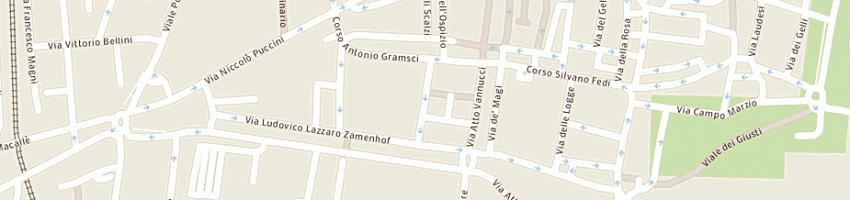 Mappa della impresa baldacci cesare a PISTOIA