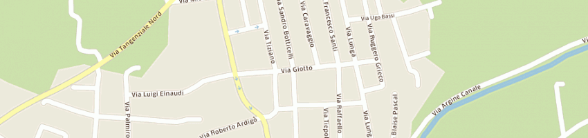 Mappa della impresa ponzoni antonio (snc) a MOGLIA