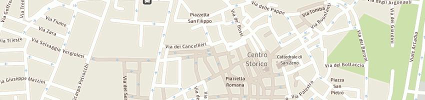 Mappa della impresa vecchi daniele a PISTOIA