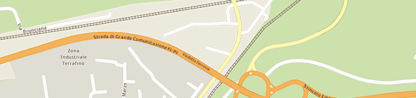 Mappa della impresa tinti giovanni a EMPOLI