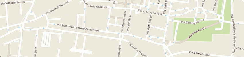 Mappa della impresa cfr srl a PISTOIA