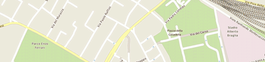 Mappa della impresa new style (snc) a MODENA