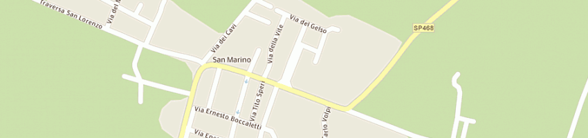 Mappa della impresa infolan di bianchini daniele a CARPI