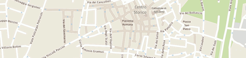 Mappa della impresa versilia uno sas di del pero nicola e c a PISTOIA