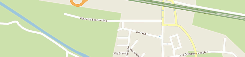 Mappa della impresa giusti e ginanni a PISTOIA
