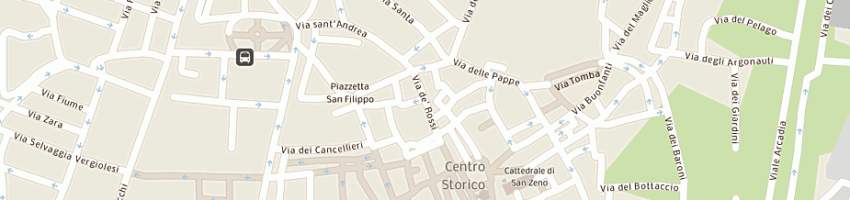 Mappa della impresa circolo pio x - amici della musica- a PISTOIA
