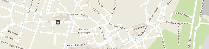 Mappa della impresa corpo forestale dello stato a PISTOIA