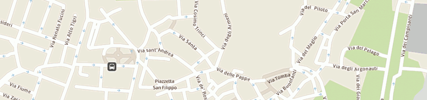 Mappa della impresa de laugier umberto a PISTOIA