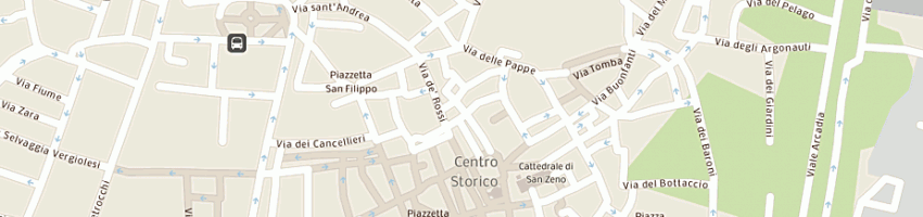 Mappa della impresa the english studio di nardella gerald thomas a PISTOIA